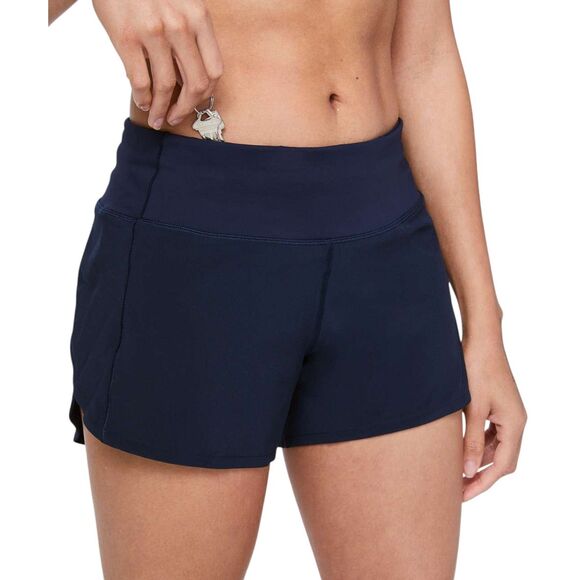 Lululemon Speed Up Short Mid-Rise *4" *True Navy - Picture 5 of 8